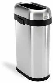 Simplehuman Hulladékgyűjtő kereskedelmihelyiségekbe 50 l, rozsdamentes acélból