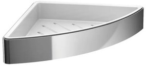 AREZZO design NORO sarok polc, króm