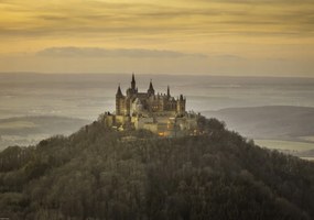 Poszter 66,5x46,5cm Hohenzollern kastély, Assaf Frank