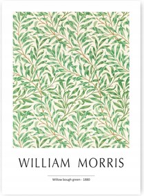 William Morris Willow Bough Zöld Plakát A1 59,4x84,1 cm #297
