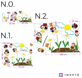 INSPIO Falmatricák - Katica bogár