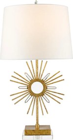 Gilded Nola Sun King GN-SUN-KING-TL Asztali lámpa 1x100W/E27
