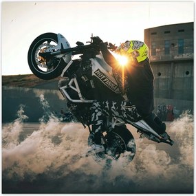 Poszterek 30x30 Gumiégetés Drift Motor