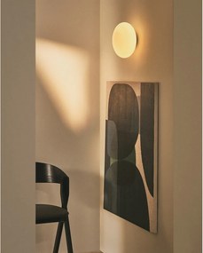 Fehér-ezüstszínű fali lámpa ø 26 cm Bamila – Kave Home