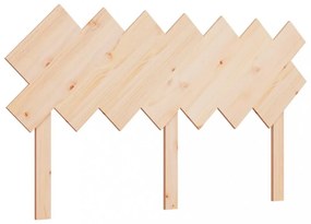 tömör fenyőfa ágyfejtámla 141x3x80,5 cm