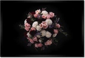 Poszterek keretben 60x40 Igényes virágcsokor