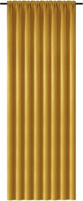 Sárga OXFORD függöny 140x250 cm Felfüggesztés: Fém gyűrűk