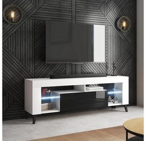 Tv szekrény/asztal Huricane  (fehér + fekete). 1098725