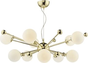 DAR LIGHTING URS2335 URSA Glamour Csillár Opál, Arany G9 IP20