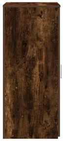 tároló szekrény füstös tölgy 50x45x103,5 cm szerelt fa