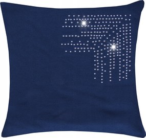 Panama Decor díszpárnahuzat 40x40 sötétkék