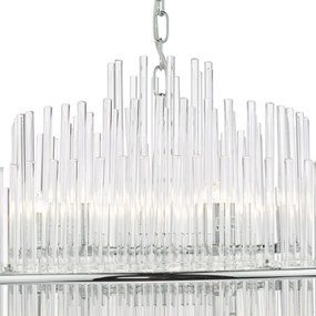 Dar Lighting glamour modern függeszték lukas csiszolt króm darluk1750