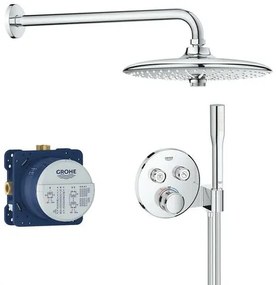 Zuhanyrendszer GROHE GROHTHERM SMARTCONTROL termosztatikus csapteleppel króm 34744000