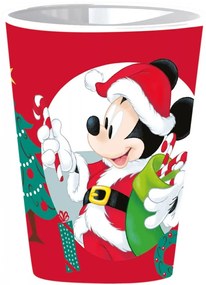 Disney Mickey és Minnie műanyag pohár karácsony