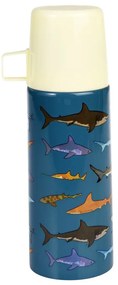 Kék gyerek termosz 350 ml Sharks – Rex London