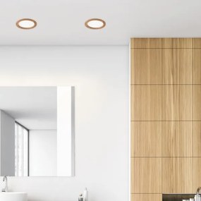 LED Beépíthető lámpa WOODY SPOT LED/23,5W/230V 4000K tölgy ø 23,5 cm