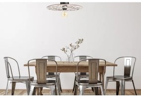 Felületre szerelhető csillár FALCO 1xE27/60W/230V átm. 40 cm bézs