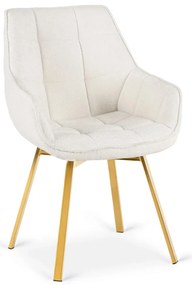 Bézs Bouclé Forgószék MIA