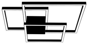 Zambelis 2023 - LED Dimmelhető felületre szerelhető csillár LED/42W/230V fekete