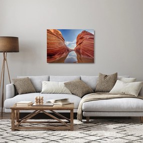 Kép - Vermilion Cliffs Arizona (üvegen) (70x50 cm)