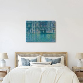 Üveg kép - Claude Monet, Palazzo da Mula, Venice, reprodukciók (70x50 cm)
