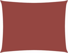vidaXL terrakotta téglalap alakú oxford-szövet napvitorla 3 x 4,5 m