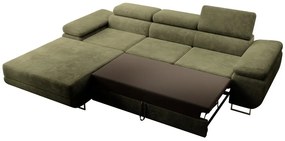 Sarokkanapé Grande (B) (oliva + króm). 1100529