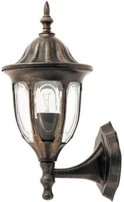 RÁBALUX 8372 MILANO Klasszikus Kültéri Fali Lámpa Antik Arany E27 IP44