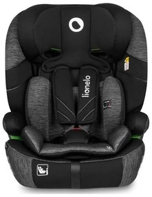 Lionelo - Autósülés LEVI ONE i-Méret 76-150 cm fekete/szürke