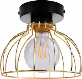 Mennyezeti LĂĄmpa LĂłgĂł Fali LĂĄmpa Egyetlen ElegĂĄns Arany Loft Glamour