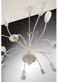 Jupiter 2062 - Láncos csillár GLORIOSA 15xG9/14W/230V krémszínű