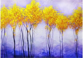 Sárga fák képe (70x50 cm)