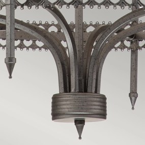 Elstead klasszikus csillár crown szürke elscrown6