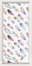 Furnér Ablakfólia Szélvédőre Adatvédelem Boho tollak 50x116 cm