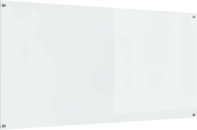 vidaXL Konyhai splashback Átlátszó 120 x 60 cm edzett üveg