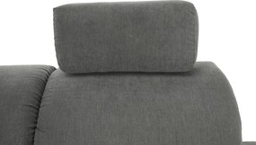 Kissarok, textilbőr fehér/szövet szürke, balos, SANTIAGO