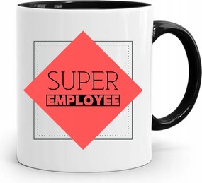 Munkavállalóknak Fekete Employee Bögre fényképes nyomtatással