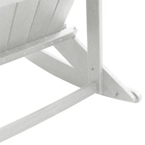 Adirondack hintaszék Fehér 73.5x92x90 cm HDPE