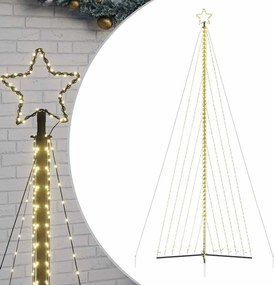 meleg fehér LED karácsonyfa 789 LED 476 cm