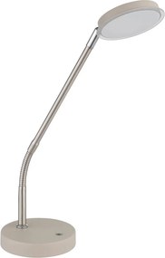 Globo 58504TSA - SILVIO érintésvezérlésű, dimmelhető asztali LED-lámpa LED/6,5W/230V bézs
