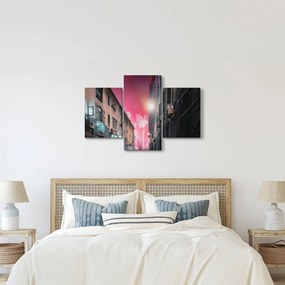 Tűzijáték Marseille-ben (90x60 cm)