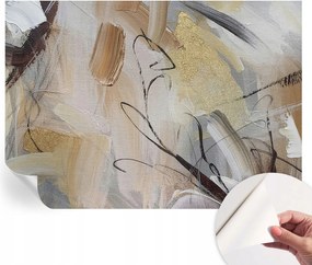 Öntapadós tapéta Fali furnér 3D Absztrakt kompozíció 312x219 cm