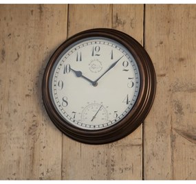 Time kültéri falióra hőmérővel - Esschert Design