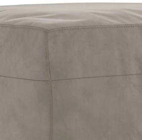 vidaXL világosszürke bársony pad 70x35x41 cm
