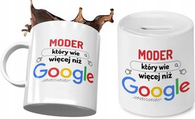 Modera Bögre Ajándék persely szett fényképes nyomtatással