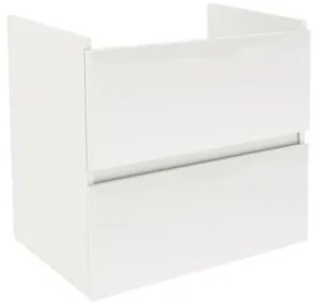 Fürdőszobaszekrény mosogató nélkül Naturel Project 52,5x51x45,3 cm fehér fényes PROJECT260BIBU