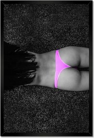 Poszterek keretben 40x60 Szexi lány bugyi