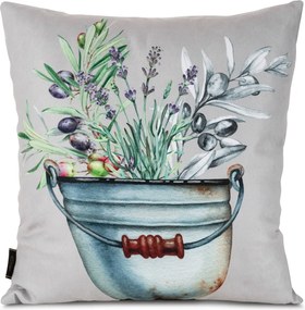 Díszpárnahuzat SUMMER1 45X45 provence-i levendula virágok