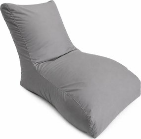 Beantime Sunbed Outdoor Living babzsákfotel szürke 130x70x85 cm