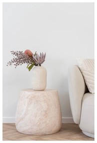 Kő kerek tárolóasztal ø 47,5 cm Bonn – House Nordic